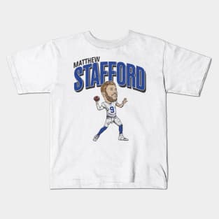 Matthew Stafford Caricature Kids T-Shirt